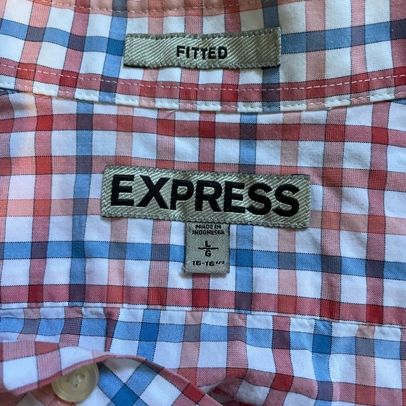 Express Mens Fitted Button down - Picture 4 of 4